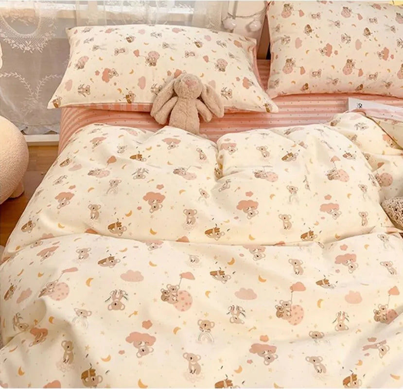 Fashion Floral Bedding Set
