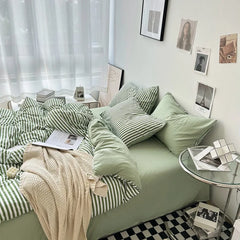 Simple Stripe Bedding Sets
