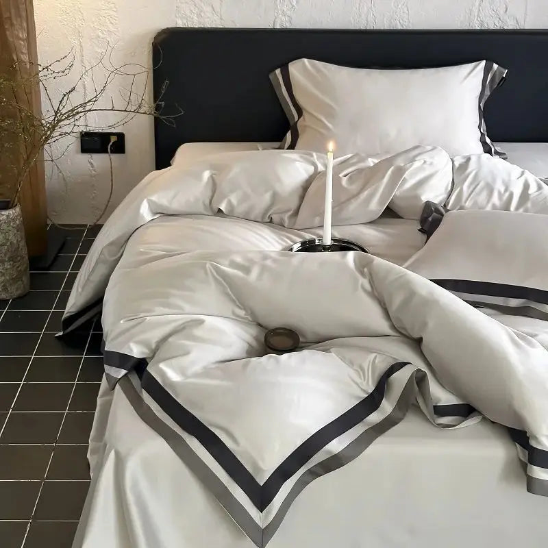 1000TC Lyocell Cotton Soft Silky Hotel Style Bedding Set