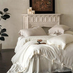 Vintage French Style Sandwashed Lyocell Bedding Set