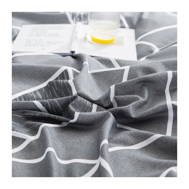 Fall Nordic Style Duvet Cover 1 PCS Double Bed Quilt Cover Minimal Comforter Covers for Queen King Twin Size Bed No Pillowcases