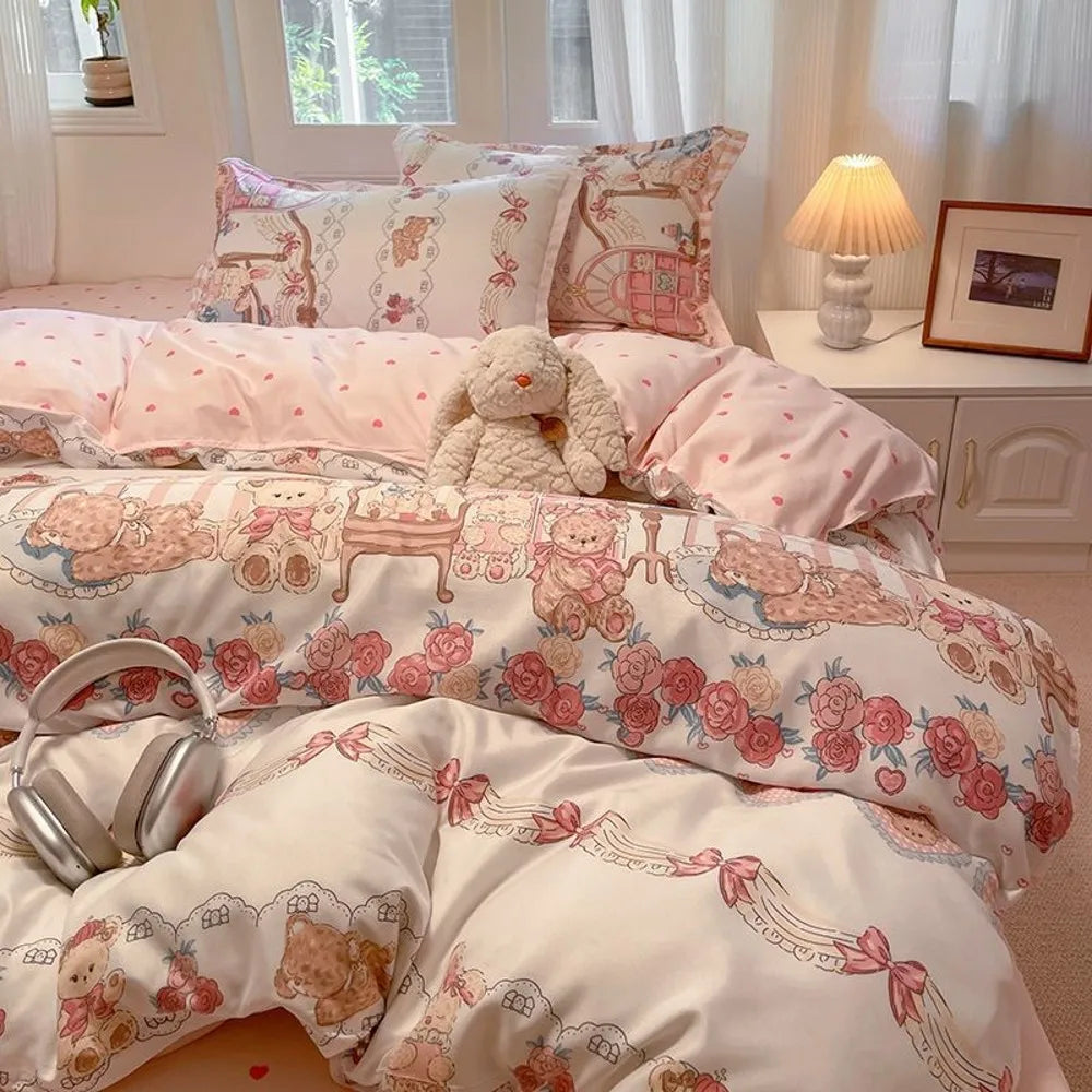 Orange Bedding Set