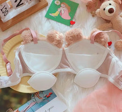Bär Plüsch-Kawaii-Dessous-Set
