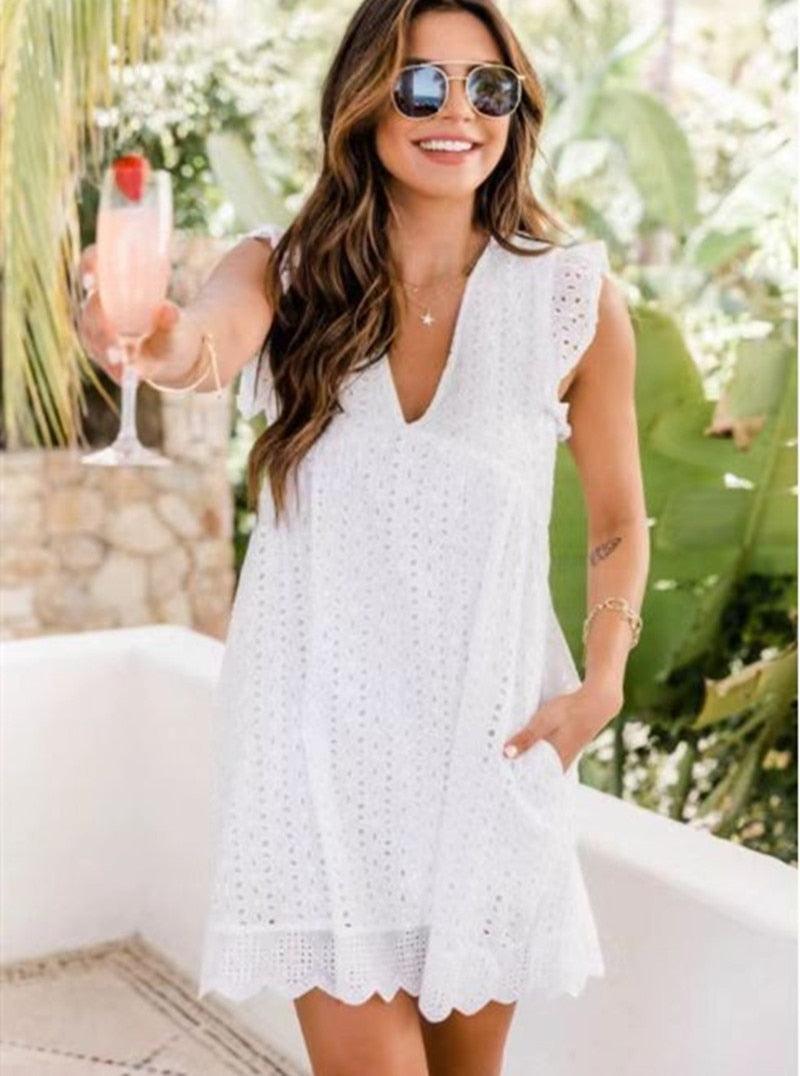 Seara Pocket Mini Dress