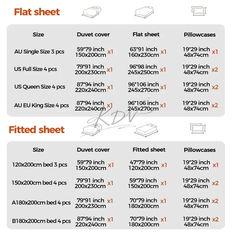 High End 100% Cotton Duvet Cover Set Mixed Color Skin Friendly Queen Bedding Set