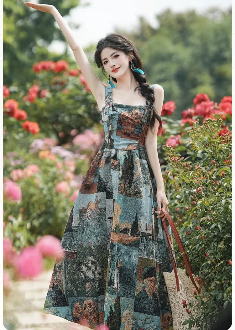 Vestido Jacquard de Muse Inspirado