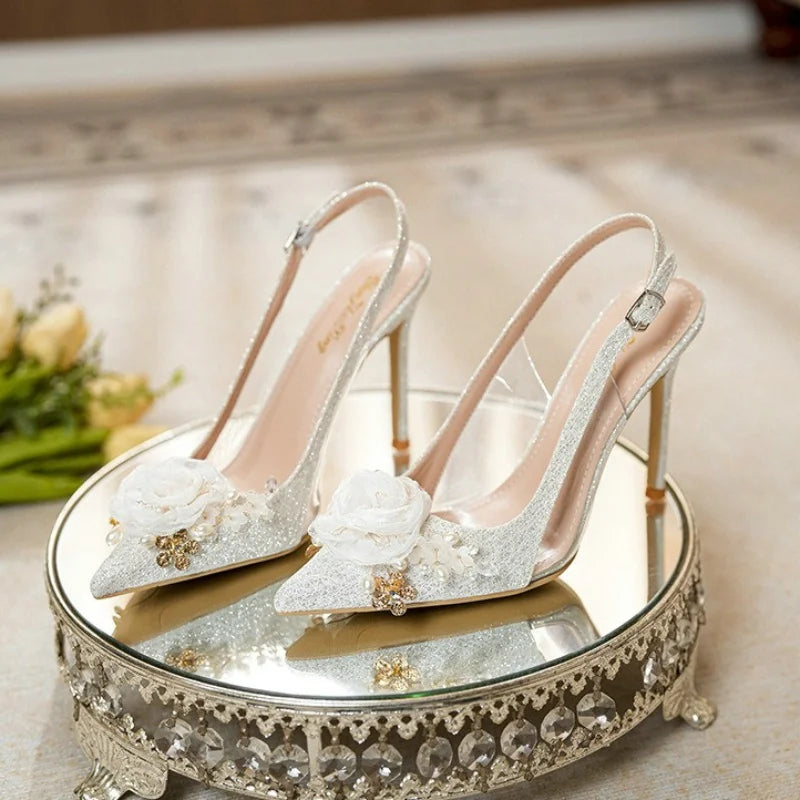 White Wedding Shoes