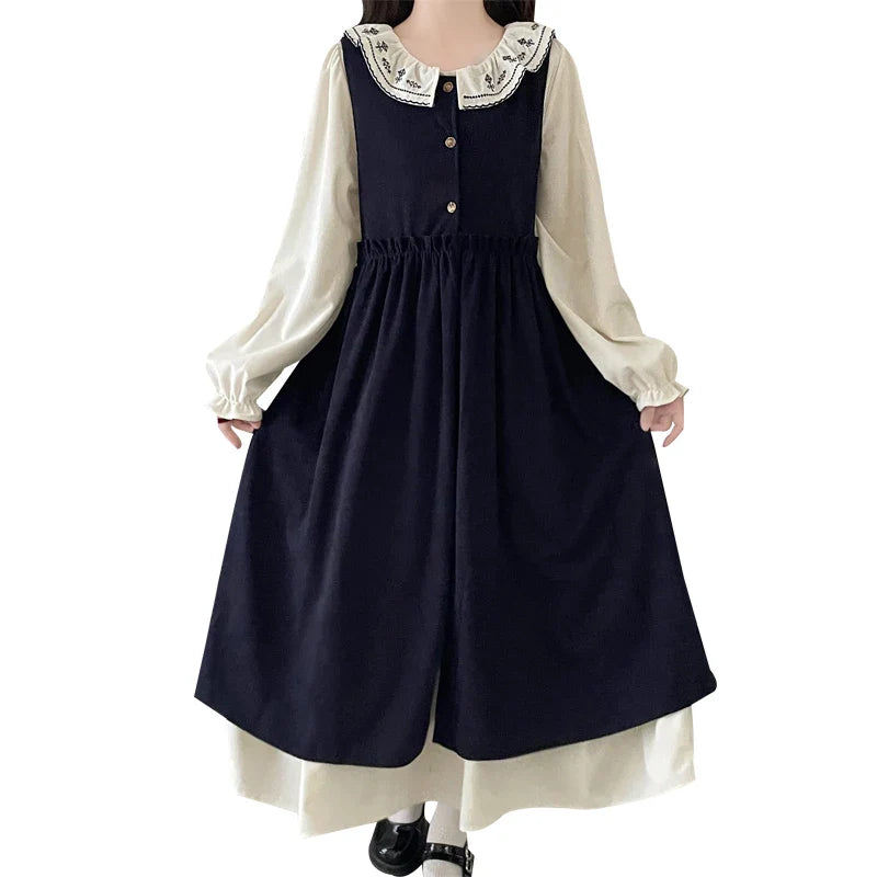 Broom Swamp 2-Piece Cottagecore Dress