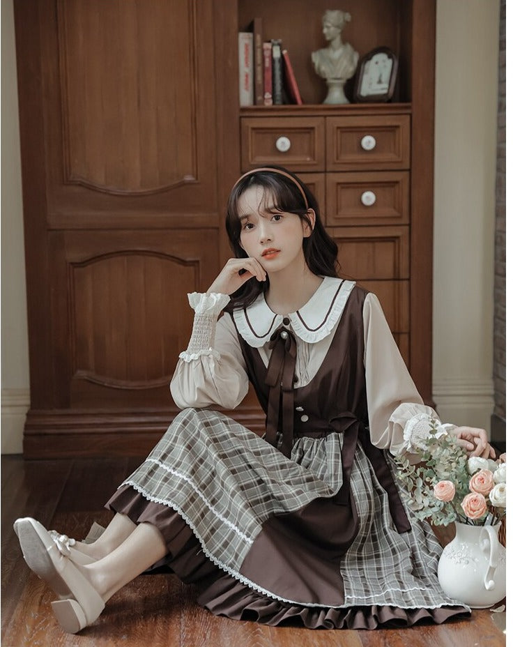 Dark Cottagecore Village Witch Dress