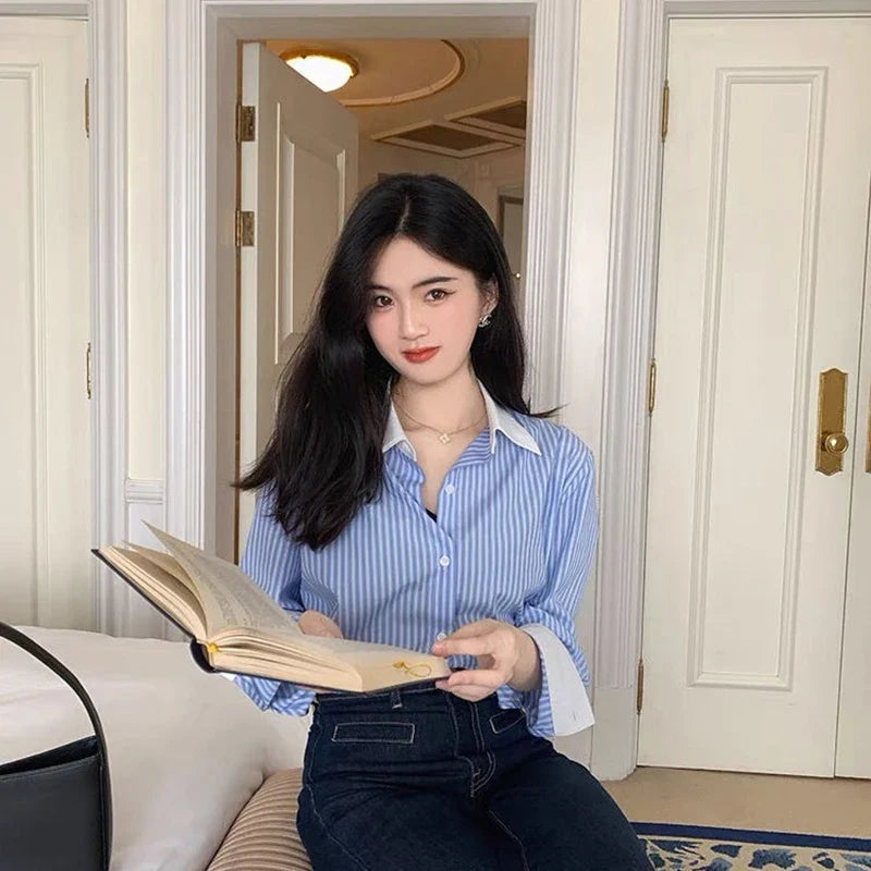 So Serious Striped Shirt