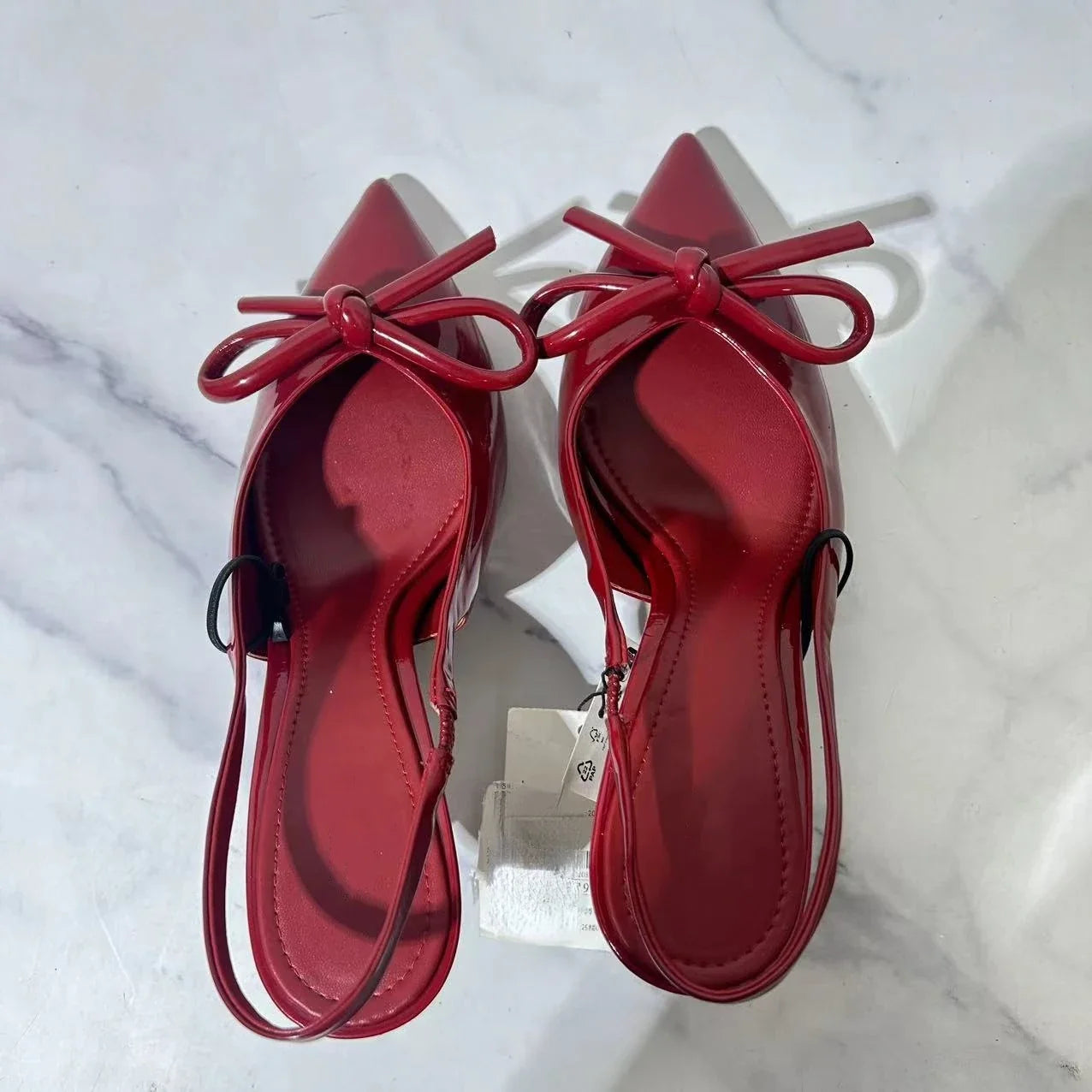 Rosy Pointed Toe Heels