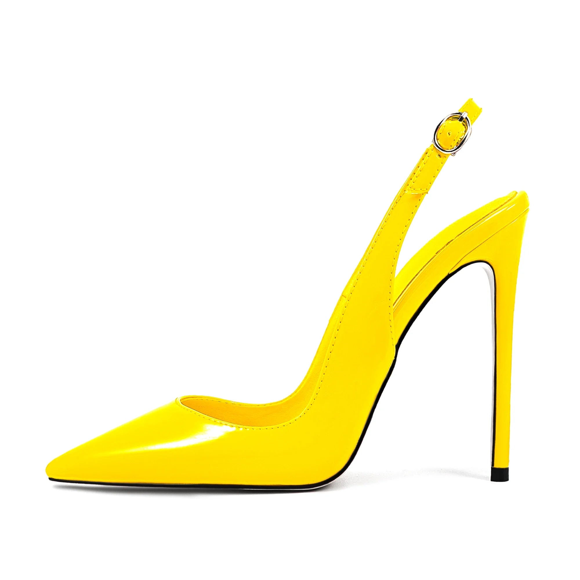 Patent Leather Pointed-toe Super high Heel