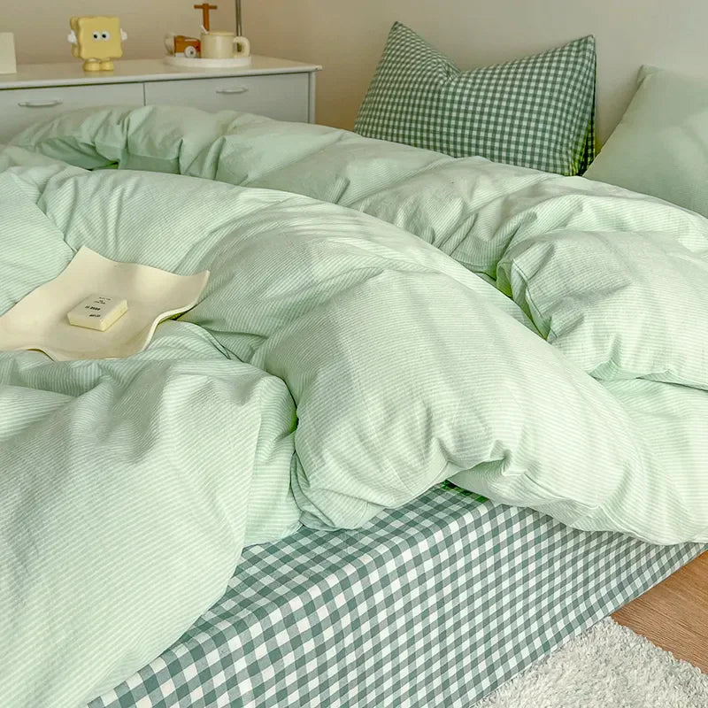 Green Nordic Bedding Set