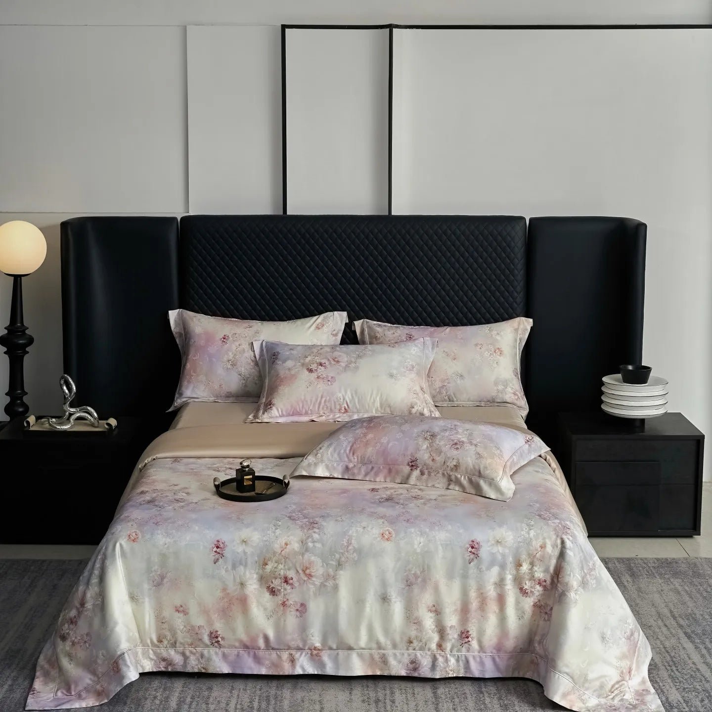 Flowers Pattern Luxury Bedding Set