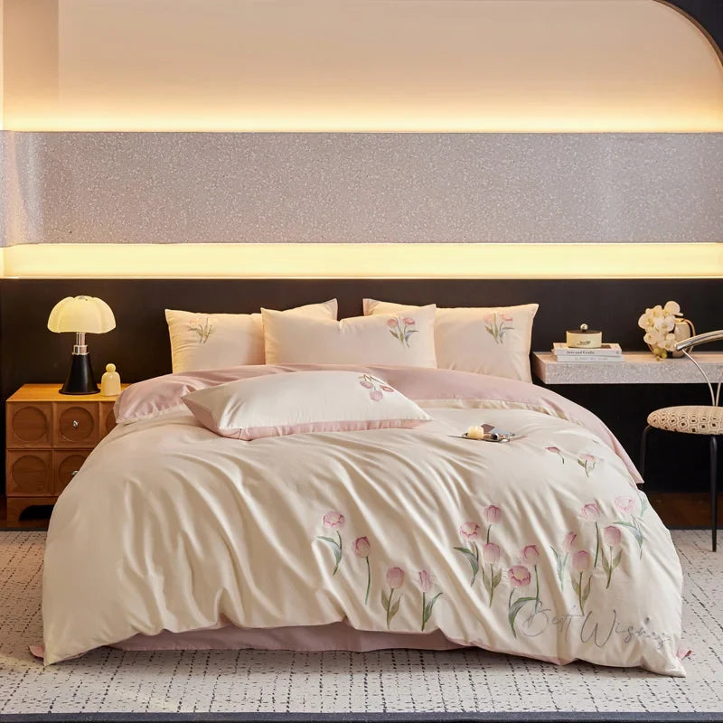 600TC Egyptian Cotton Luxury Bedding Set