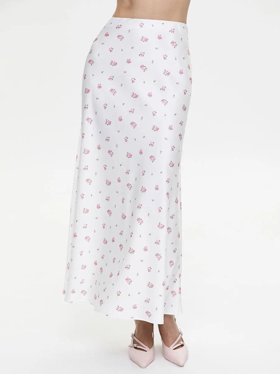 Deena High Waist Printed Skirt