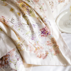Luxury 1000TC Egyptian Cotton Flowers Prints Bedding Set