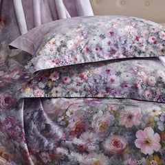 Vintage Oil Painting Style Rose Flowers Pattern Bedding Set