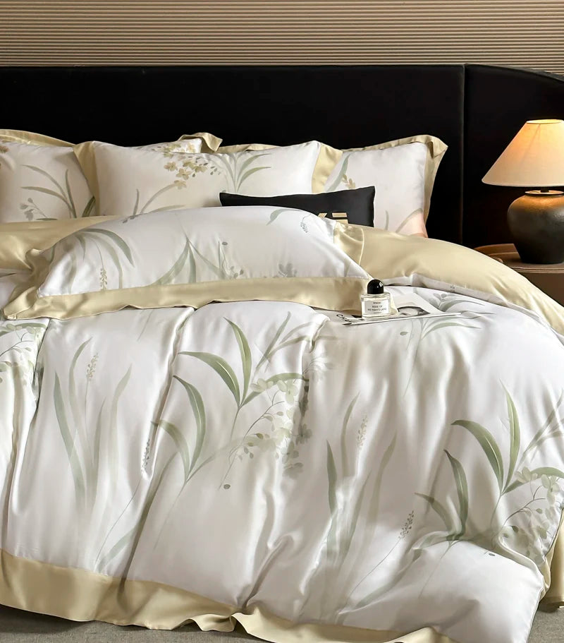 100% Lyocell Soft Silky Cooling Luxury Bedding Set