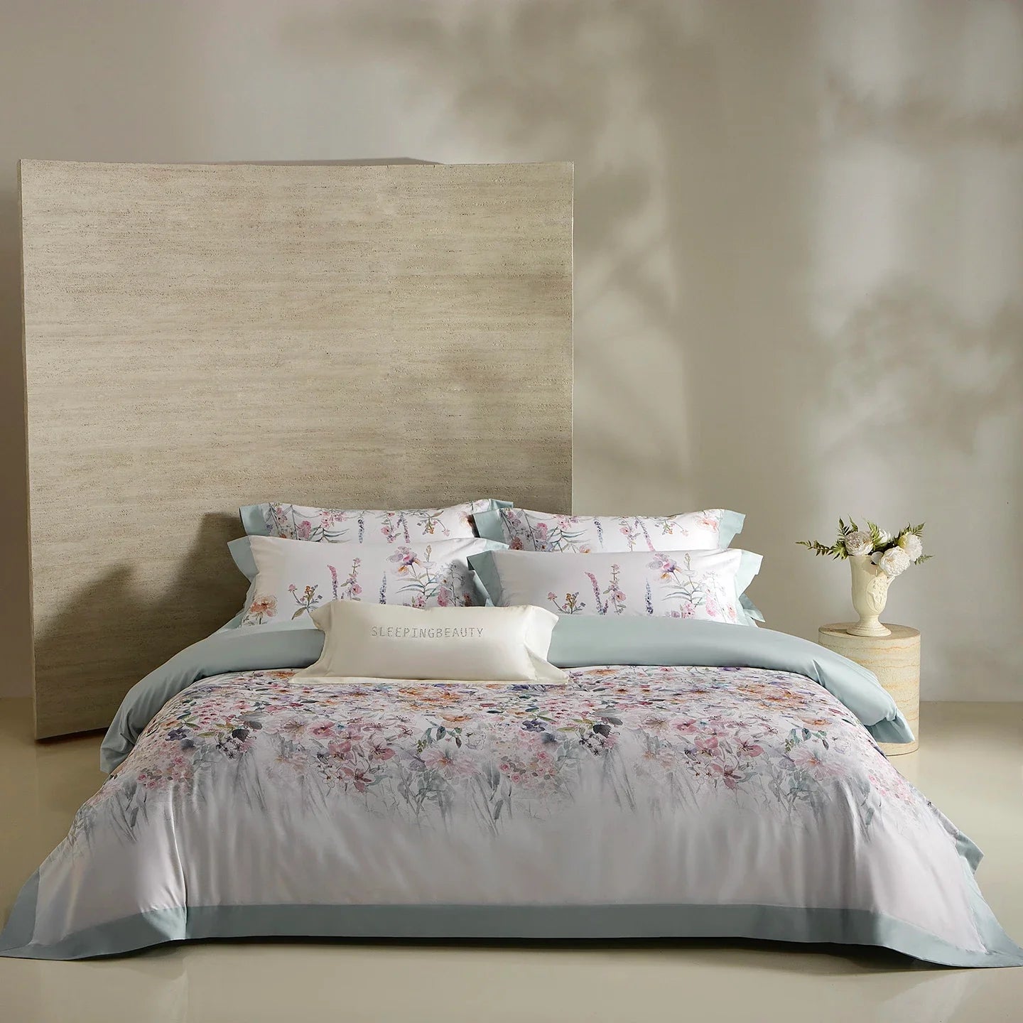 Vintage Oil Painting Style Rose Flowers Pattern Bedding Set