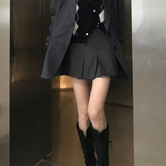 Liora Pleated Mini Skirt
