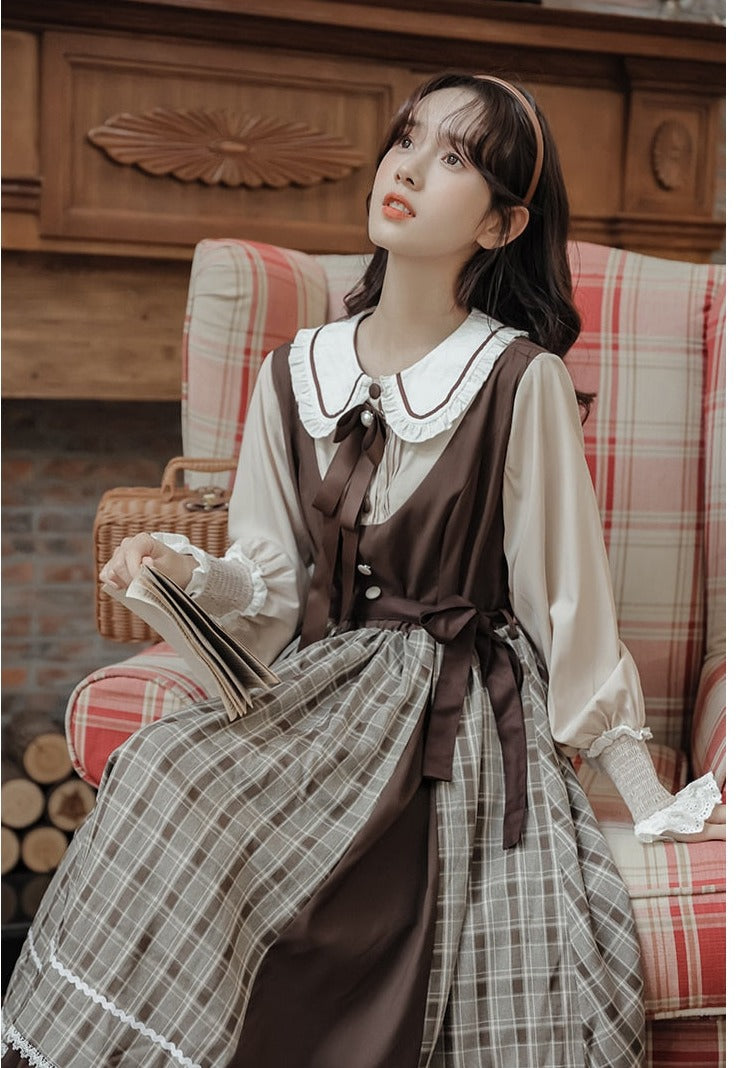 Dark Cottagecore Village Witch Dress