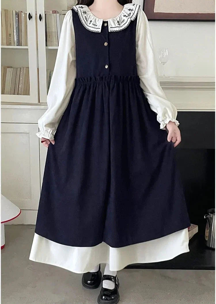 Broom Swamp 2-Piece Cottagecore Dress