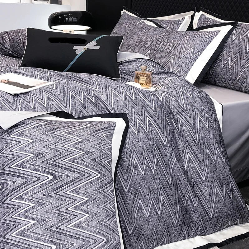Digital Printing Luxury Bedding Set