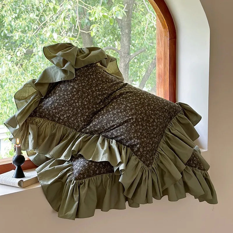 100% Cotton Vintage Pastoral Style Bedding Set