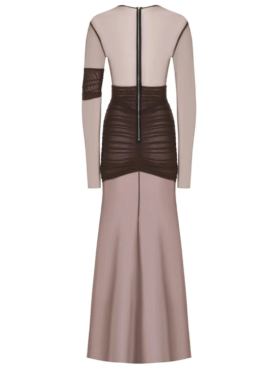 Heartbreakers Patchwork Maxi Dress