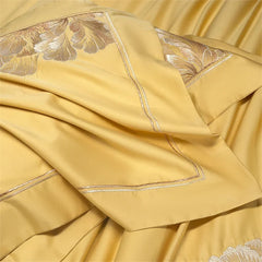 1000TC Egyptian Cotton Chinese Style Flowers Embroidery Luxury Bedding Set