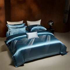 Luxury Satin Jacquard Egyptian Cotton Bedding Set