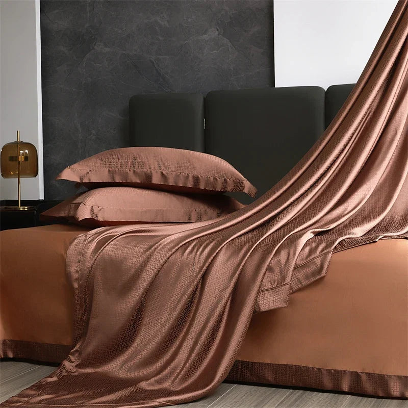 Luxury 100S Egyptian Cotton Jacquard Bedding Set