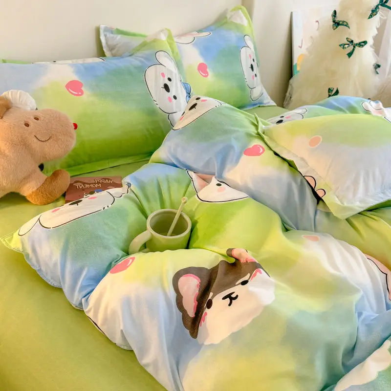 Cool Boys Airship Bedding Set