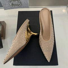 Niche Design Sense Temperament Pointed Shoes