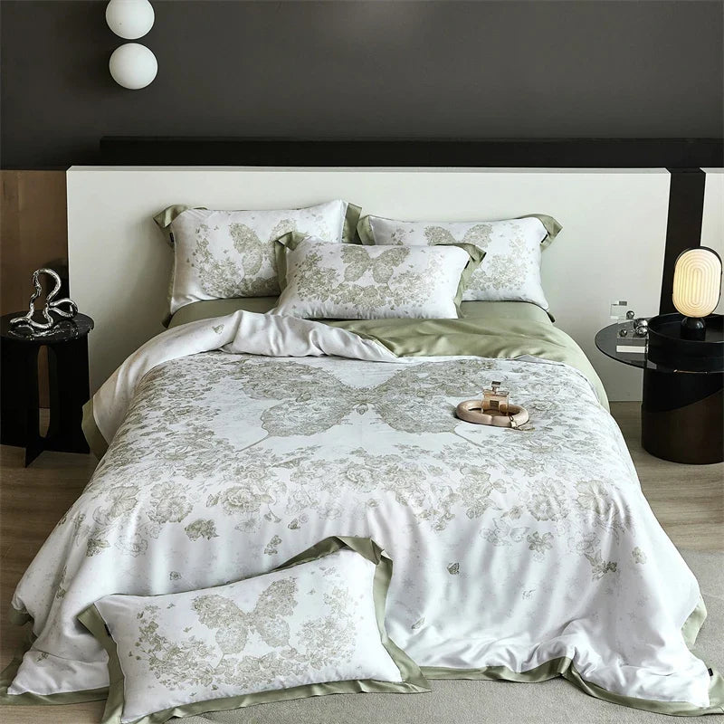600TC Lyocell Cooling Bedding Set