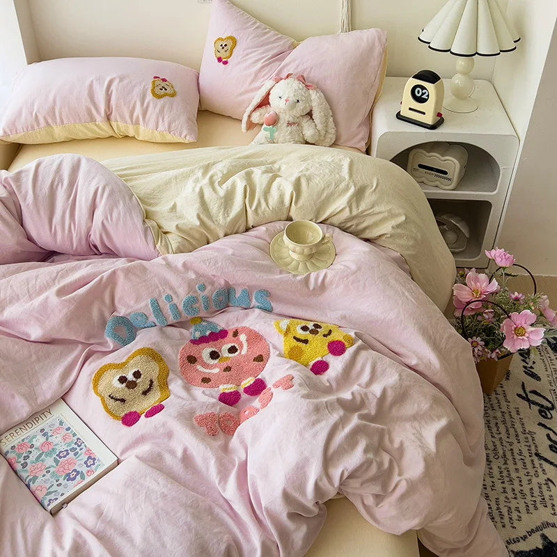 Cute Pig Bedding Set