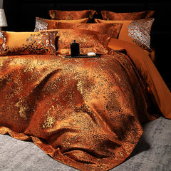 Brocade Jacquard Egyptian Cotton Bedding Set