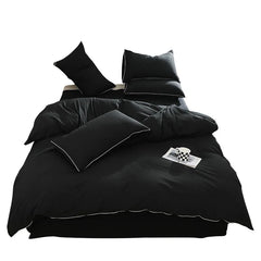 Korean Black Bedding Sets