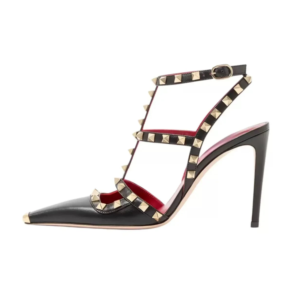 Women Rock Studded High Heels