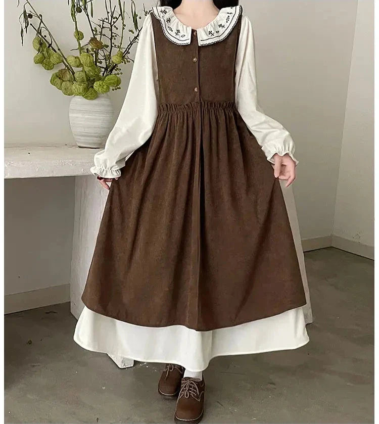 Broom Swamp 2-Piece Cottagecore Dress