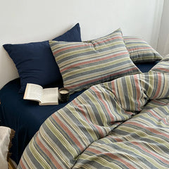 Japanese Retro Stripe Bedding Sets