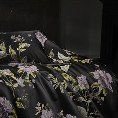 Luxury Brocade Jacquard Satin Egyptian Cotton Bedding Set