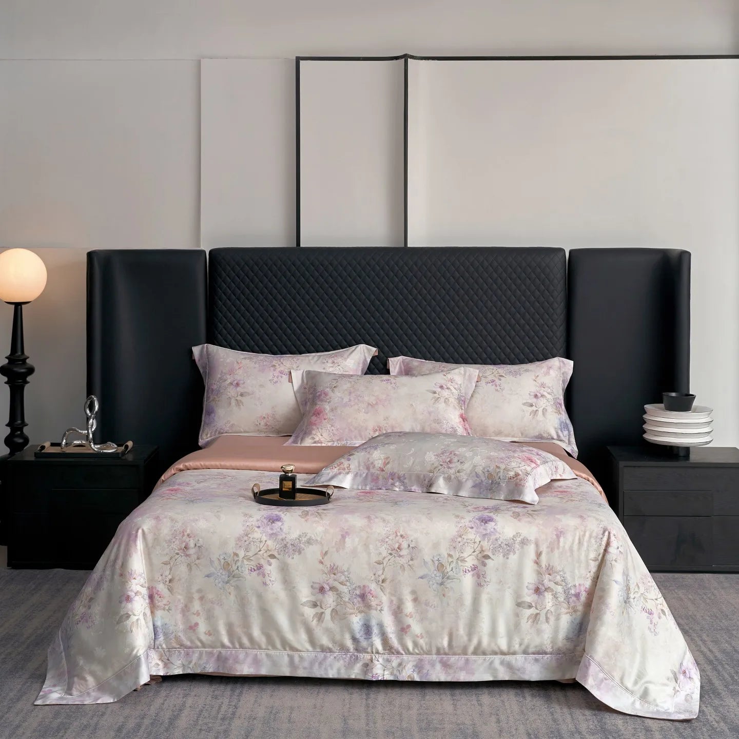 Flowers Pattern Luxury Bedding Set