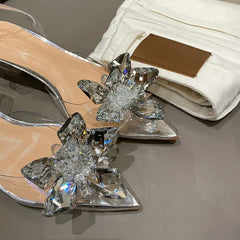 Silver Baotou Sandals