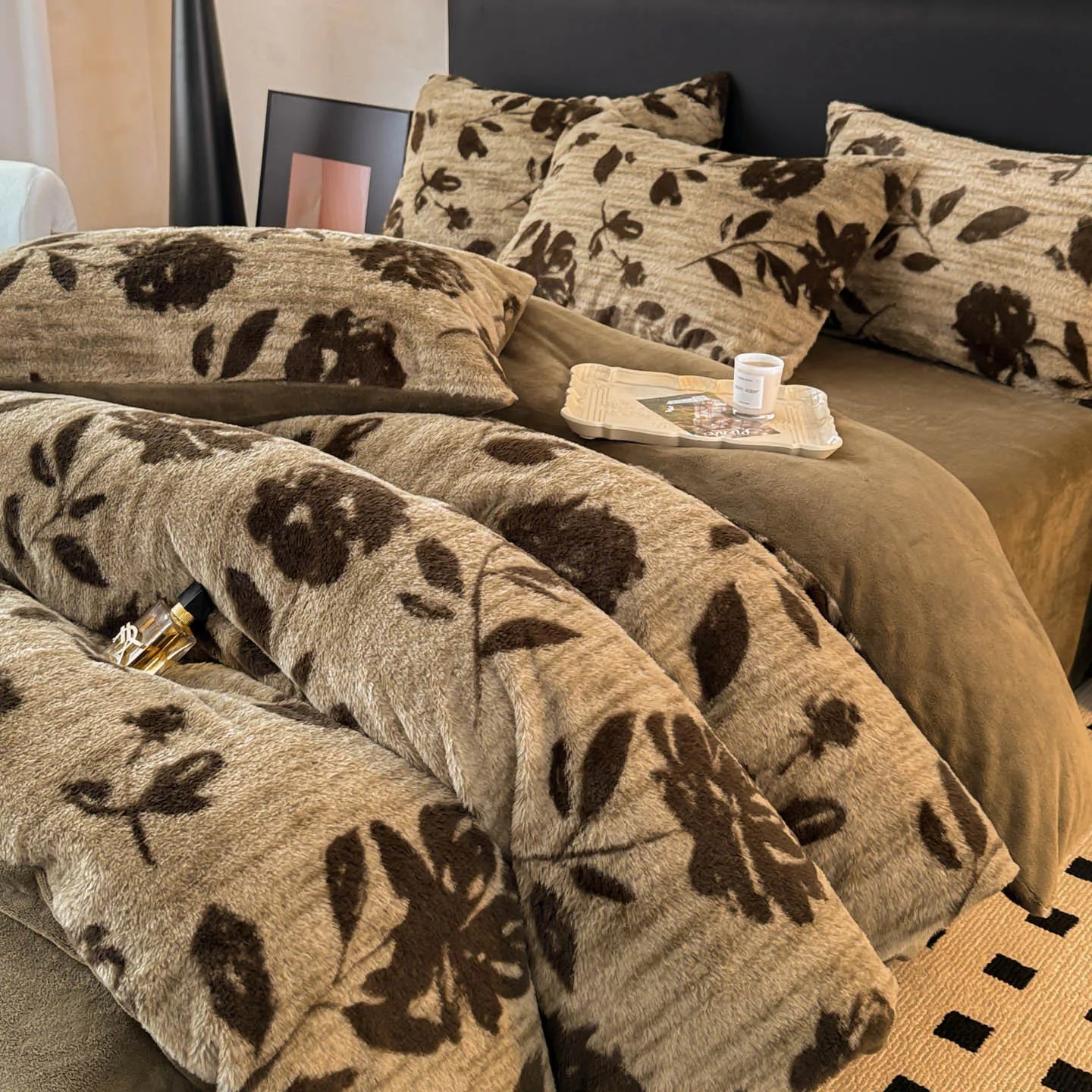 Winter Thick Velvet Bedding Set