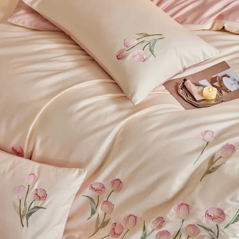 600TC Egyptian Cotton Luxury Bedding Set