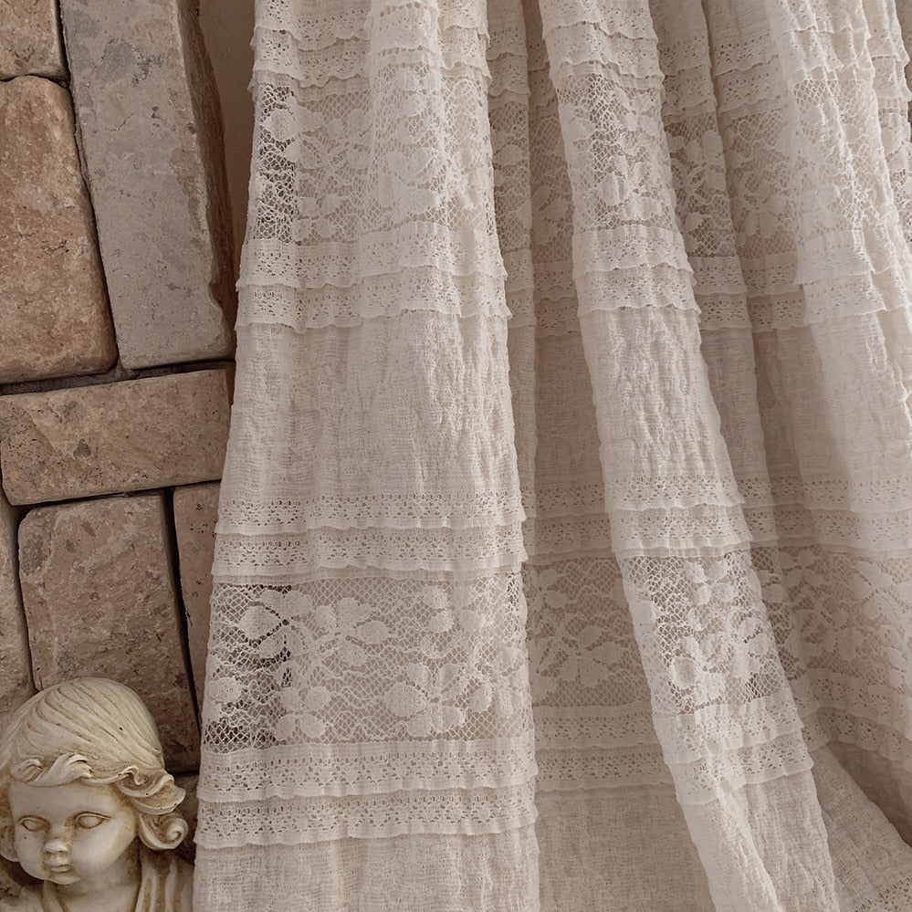 Cottagecore Vintage Fairy Lace Skirt