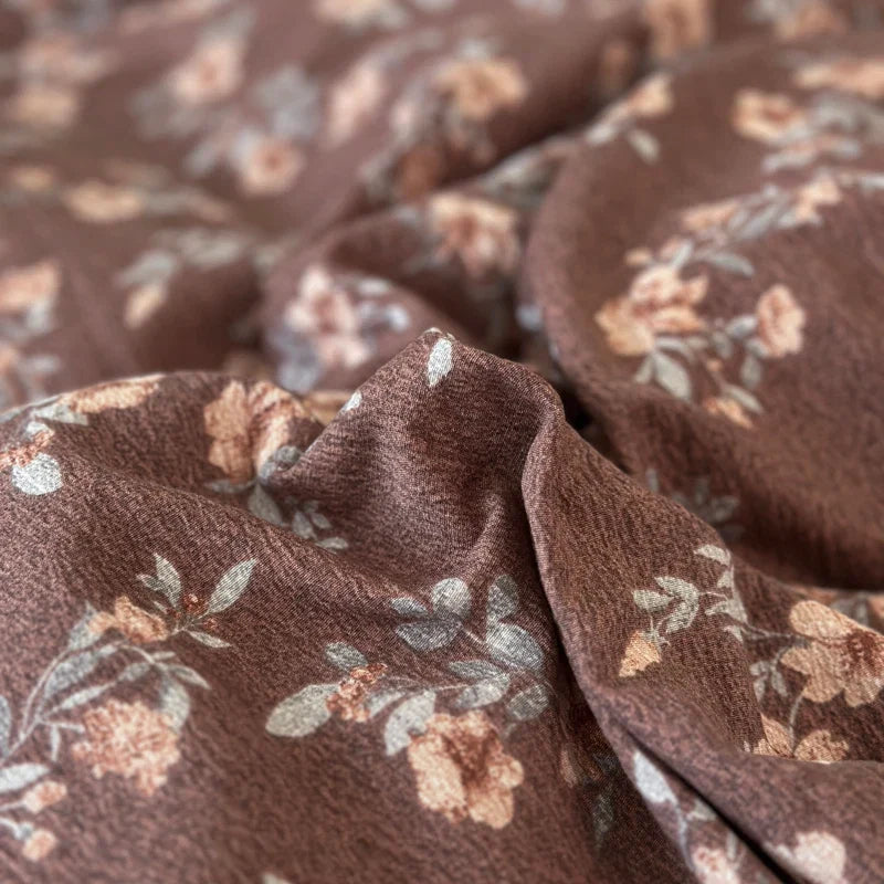 3/4Pcs Korean Princess Style Floral Bedding Set