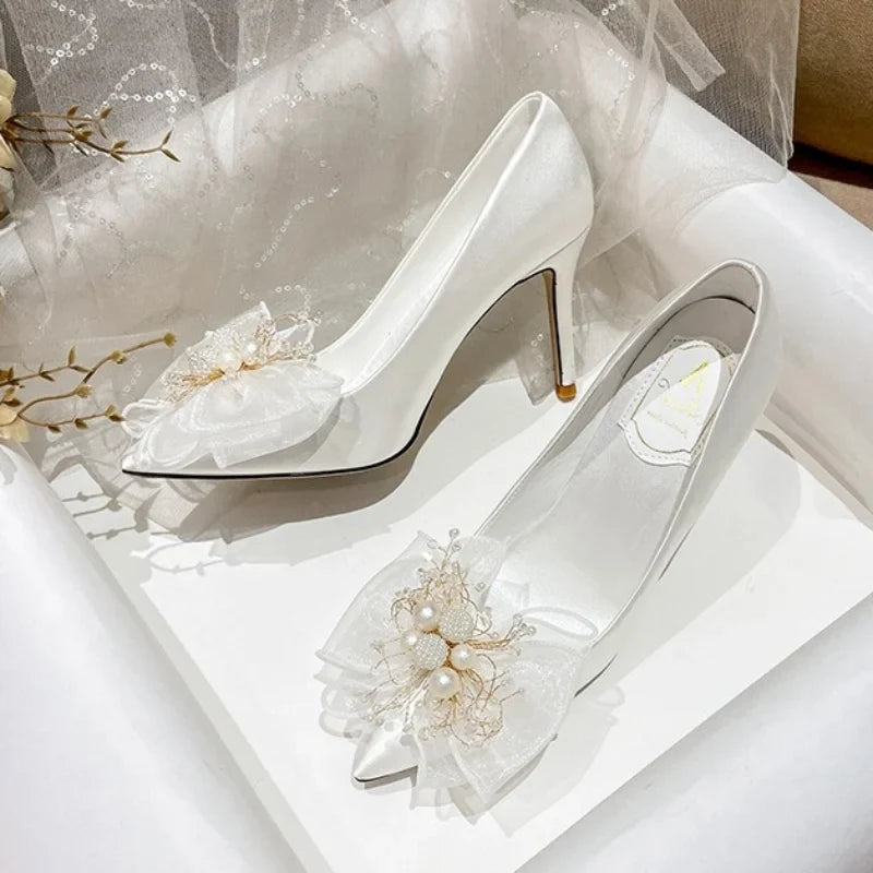 Sweet Bow Bridal Shoes